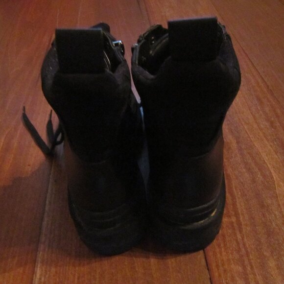 Vionic Jaxen Combat Boots Black Women's Size 8 Waterproof Lace-Up Latex-Free - Picture 4 of 12